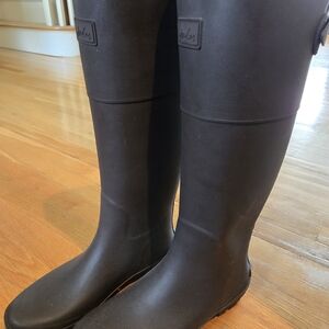 Joules Brockington Dark Brown Rain Boots
